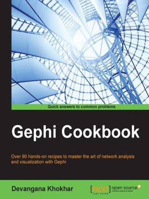 cover image of Gephi Cookbook